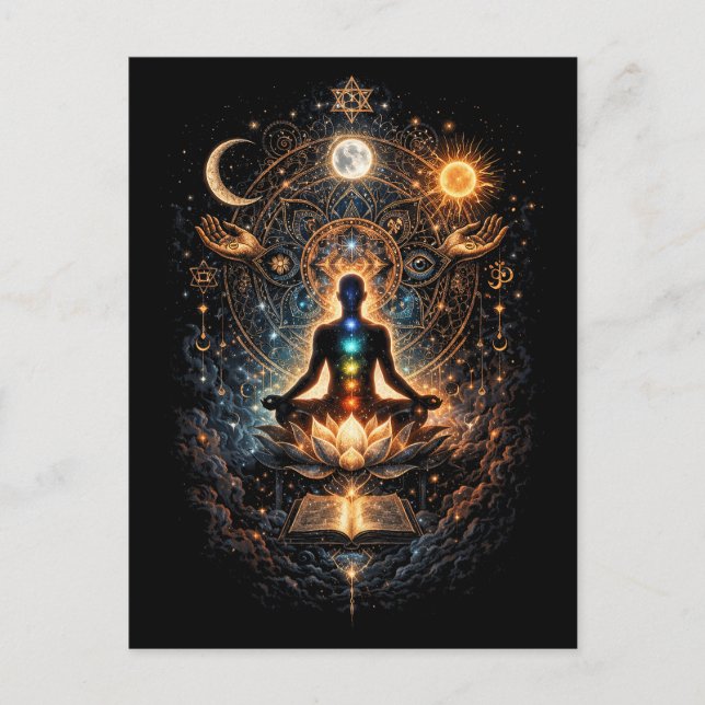 Awakening the Inner Cosmos Postcard (Front)