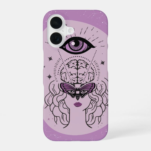 Awakening the Inner Eye iPhone 16 Case (Back)