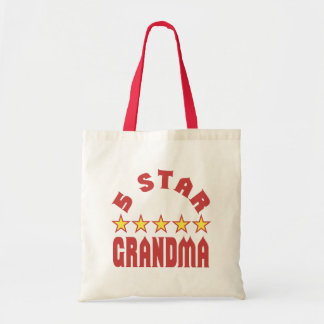 Award 5 Star Grandma Tote Bag