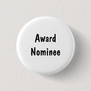 Award Nominee 3 Cm Round Badge