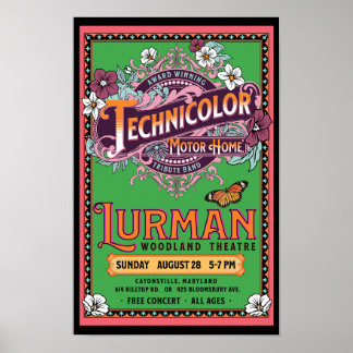 Award Winning Technicolor Lurman 2022 Poster