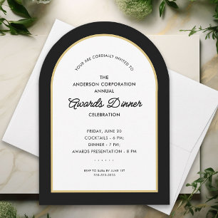 Awards Dinner Celebration Arch Invitation