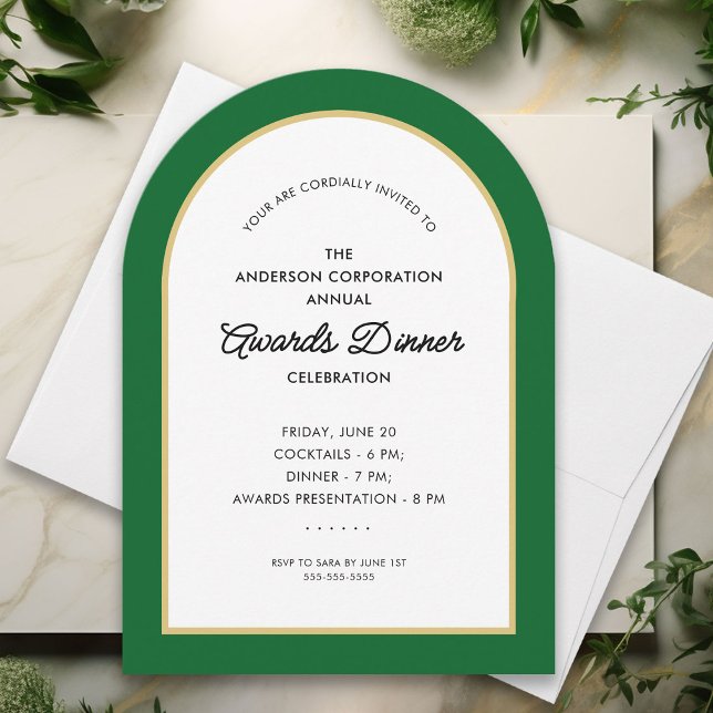 Awards Dinner Celebration Arch Invitation (Creator Uploaded)