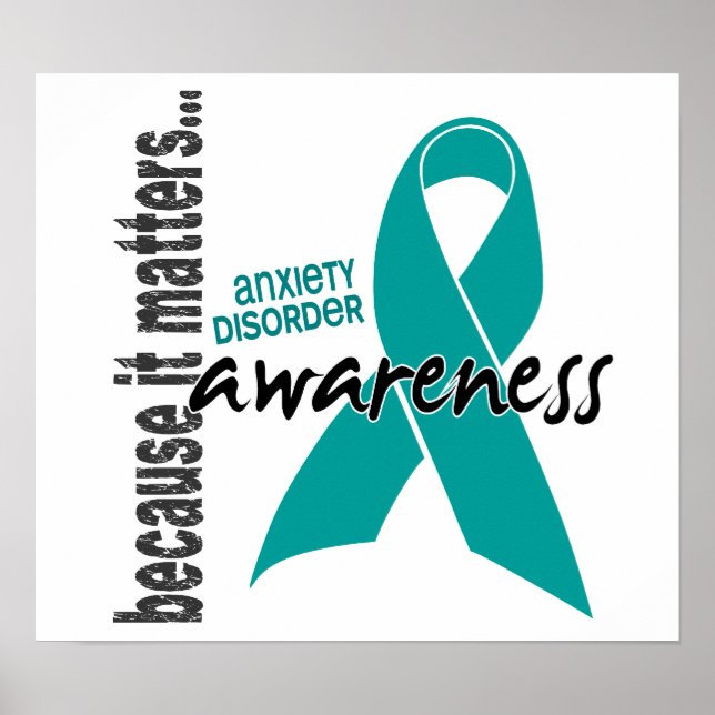 Awareness 1 Anxiety Disorder Poster (Front)