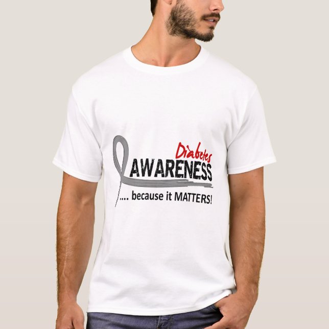 Awareness 2 Diabetes T-Shirt (Front)