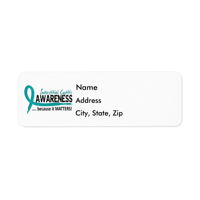 Awareness 2 Interstitial Cystitis (Front)
