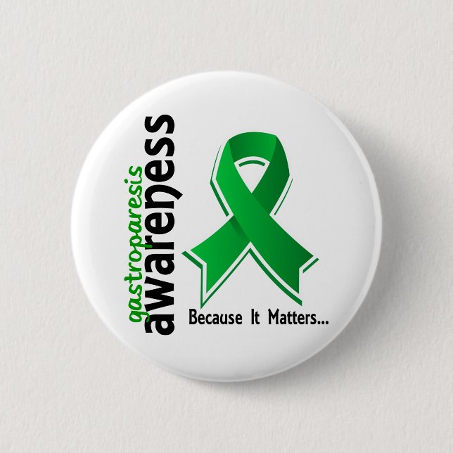 Awareness 5 Gastroparesis 6 Cm Round Badge (Front)