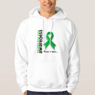 Awareness 5 Traumatic Brain Injury TBI Hoodie