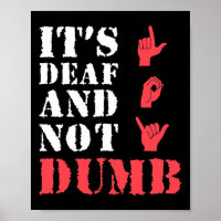 Awareness And Asl Hand Gesture Deaf Pride 