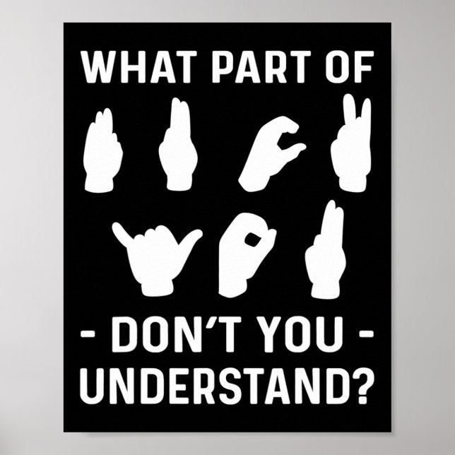 Awareness. Asl Awareness  Poster (Front)