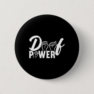 Awareness Asl Sign Language American Sign Language 6 Cm Round Badge