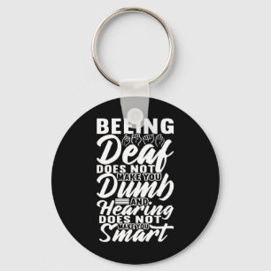 Awareness Asl Sign Language American Sign Language Key Ring