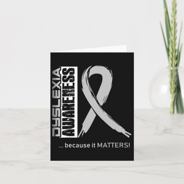 Awareness Because Its Problems We Fight Together  Card (Front)