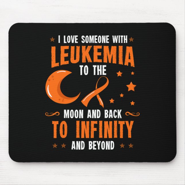 Awareness Blood Cancer Bone Marrow Gift Idea  Mouse Pad (Front)