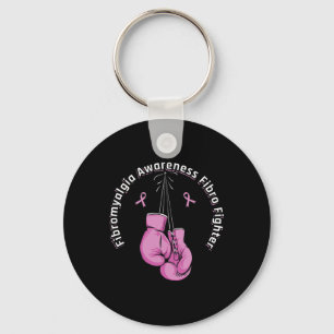 Awareness Boxing Gloves Fibro fighter  Key Ring