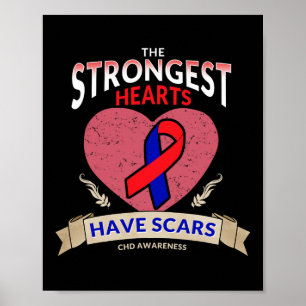 Awareness Congenital Heart Disease Quote  Poster