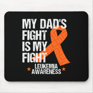Awareness Dad Fight Orange Ribbon Gift Idea  Mouse Pad