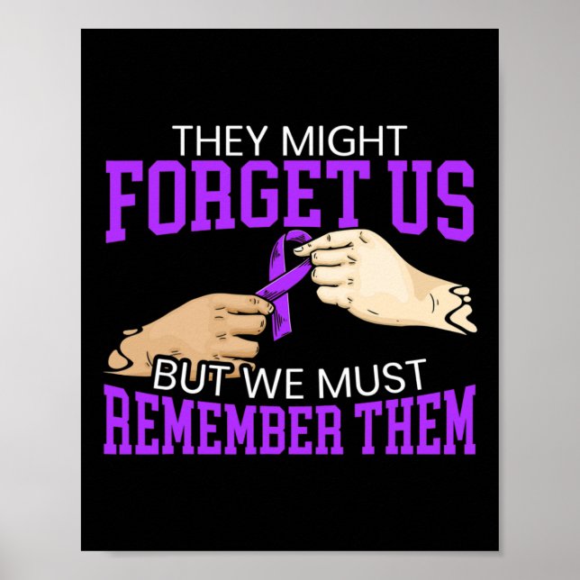 Awareness Dementia Support 1  Poster (Front)