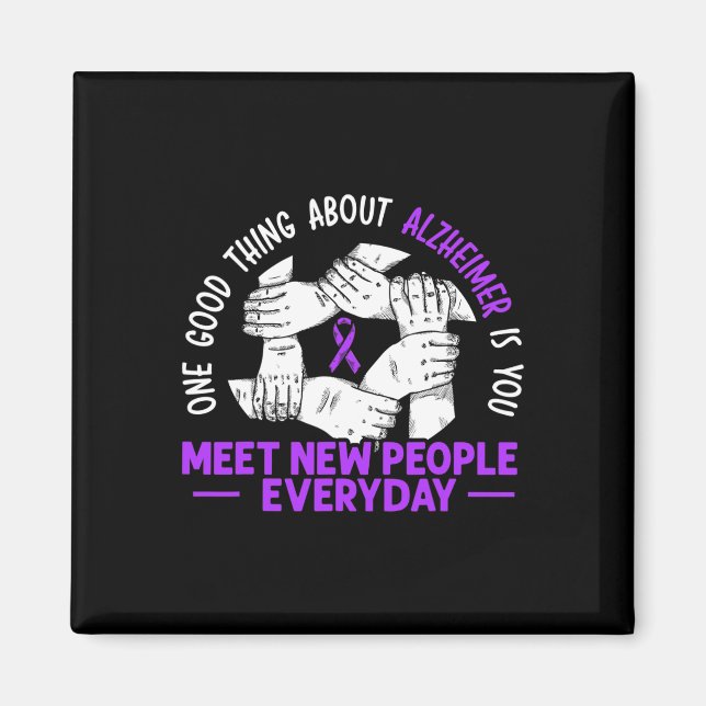 Awareness Dementia Support 3  Magnet (Front)