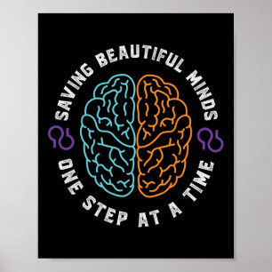 Awareness Designs Support Month Purple Poster