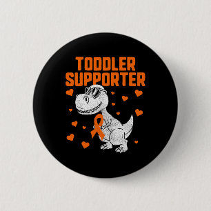 Awareness Dinosaur 2  6 Cm Round Badge