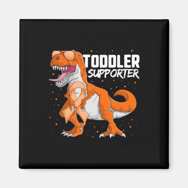 Awareness Dinosaur  Magnet (Front)