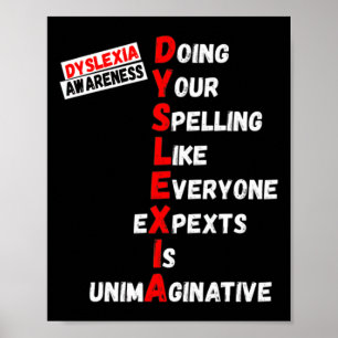 Awareness Doing Your Spelling Like Everyone Expect Poster