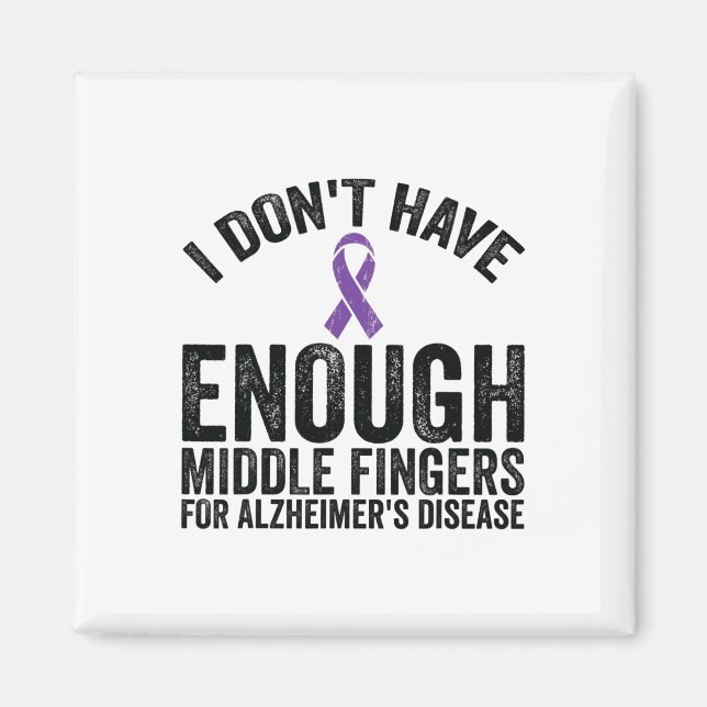 Awareness - Don't Have Middle Fingers For Heimerhe Magnet (Front)