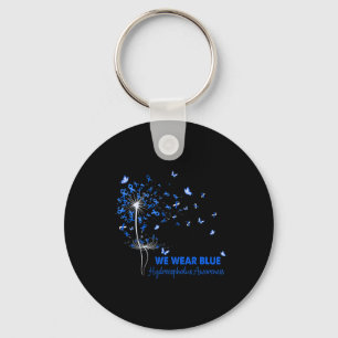 Awareness Faith Hope Love Dandelion Key Ring
