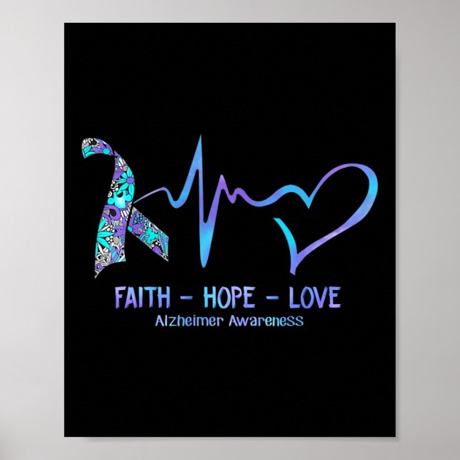 Awareness Faith - Hope - Love  Poster (Front)
