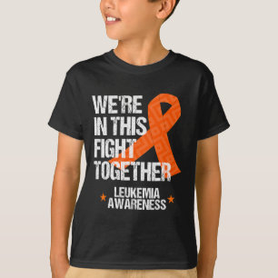 Awareness Family Fight Orange Ribbon Gift T-Shirt
