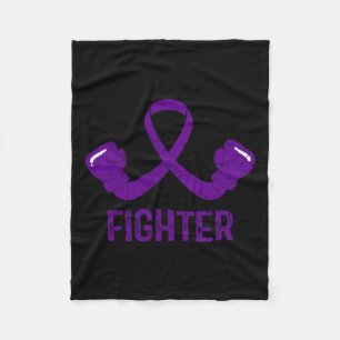 Awareness Fighter Fleece Blanket