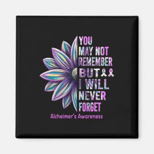 Awareness Flower Remember Never Forget Gift' Magnet