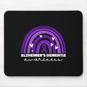 Awareness For Women Heimer Awareness Cute  Mouse Pad