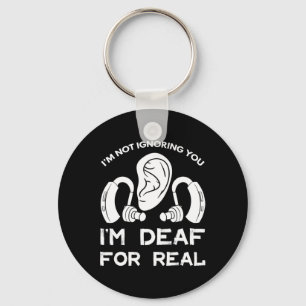 Awareness Hearing Aid Asl Implant Key Ring