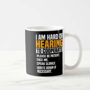 Awareness Hearing Aid Implant Asl Cooperate Please Coffee Mug