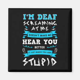 Awareness Hearing Aid Implant Asl Screaming At Me Magnet