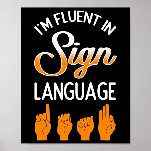 Awareness Hearing Aid Implant Fluent In Sign Langu (Front)