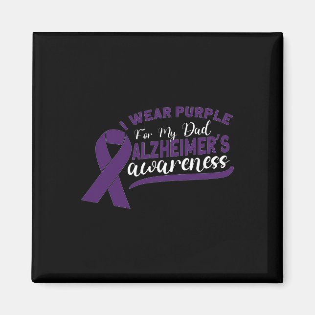 Awareness Heimer Dementia Senior 2  Magnet (Front)