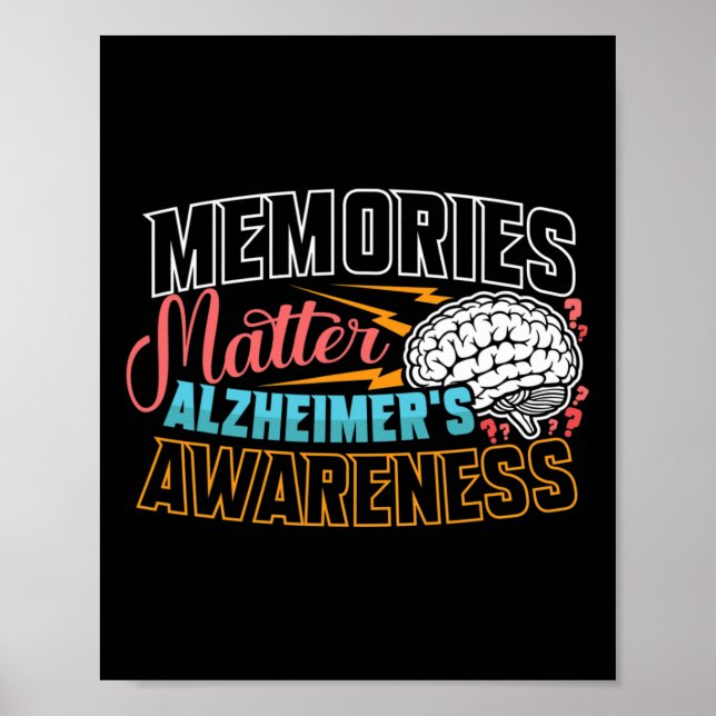 Awareness Heimer Dementia Senior  Poster (Front)