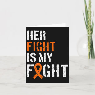 Awareness Her Fight Is My Fight Support 1 Card