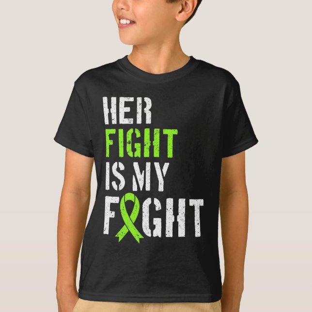 Awareness Her Fight Is My Fight Support  T-Shirt (Front)