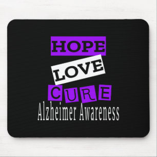 Awareness Hope Love Cure Mouse Pad