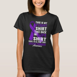 Awareness I Support Squad Figh I Cystic Fibrosis T-Shirt