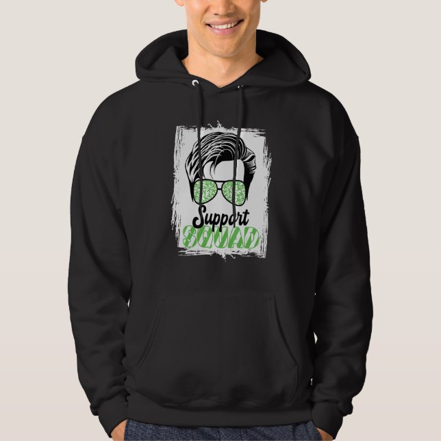 Awareness I Support Squad I Depression & Mental He Hoodie (Front)