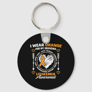 Awareness I Wear Orange For My Grandma Nana Key Ring