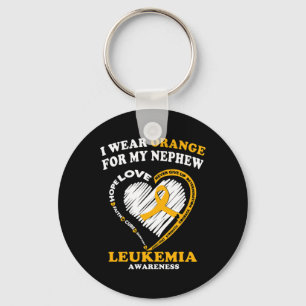 Awareness - I Wear Orange For My Nephew  Key Ring