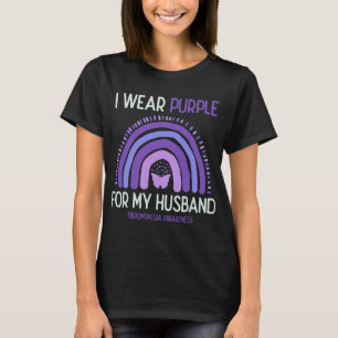 Awareness I Wear Purple For My Husband  T-Shirt