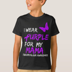 Awareness I Wear Purple For My Mama 5 T-Shirt