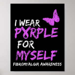 Awareness I Wear Purple For Myself 1 Poster